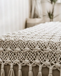 Macrame Rug - 80cmx150cm, natural